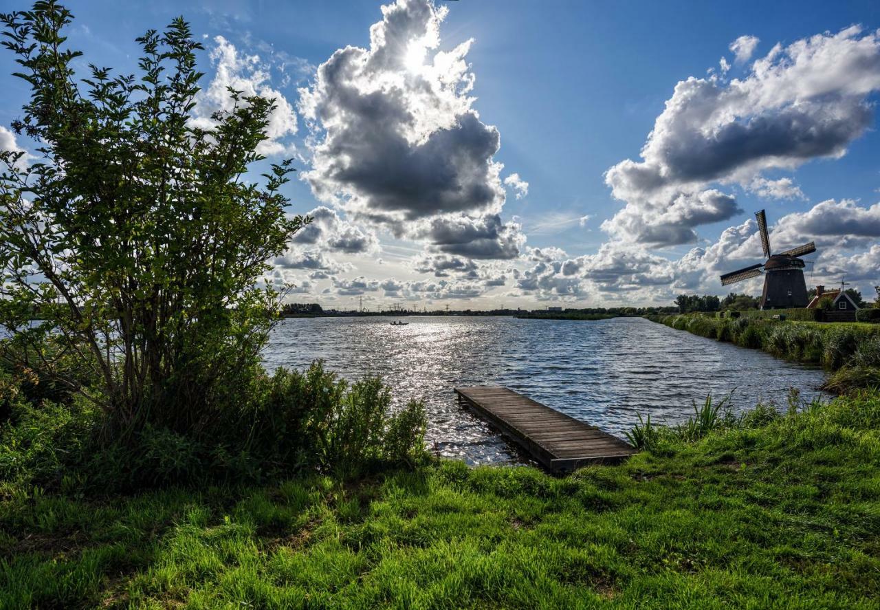 Het Dobbertje, Charmant Houten Huisje Sint Maartensvlotbrug ภายนอก รูปภาพ
